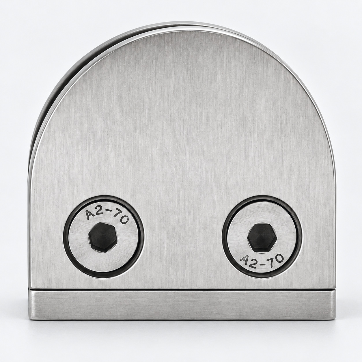 D-SHAPED GLASS CLAMP B GC-02
